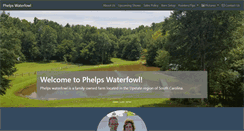 Desktop Screenshot of phelpswaterfowl.com